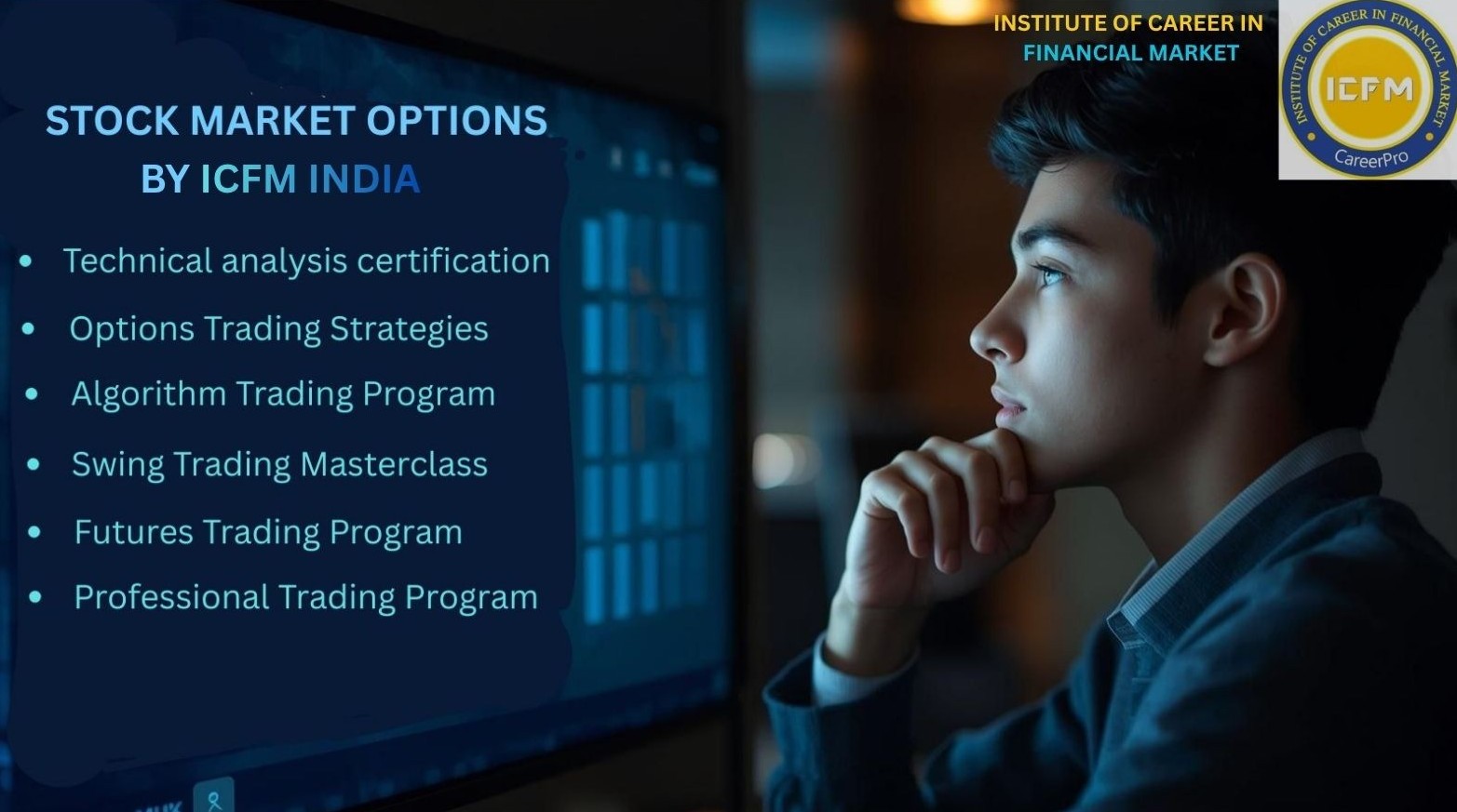 Become a Certified Trader with ICFM’s Stock Market Course in Green Park, Delhi 2025