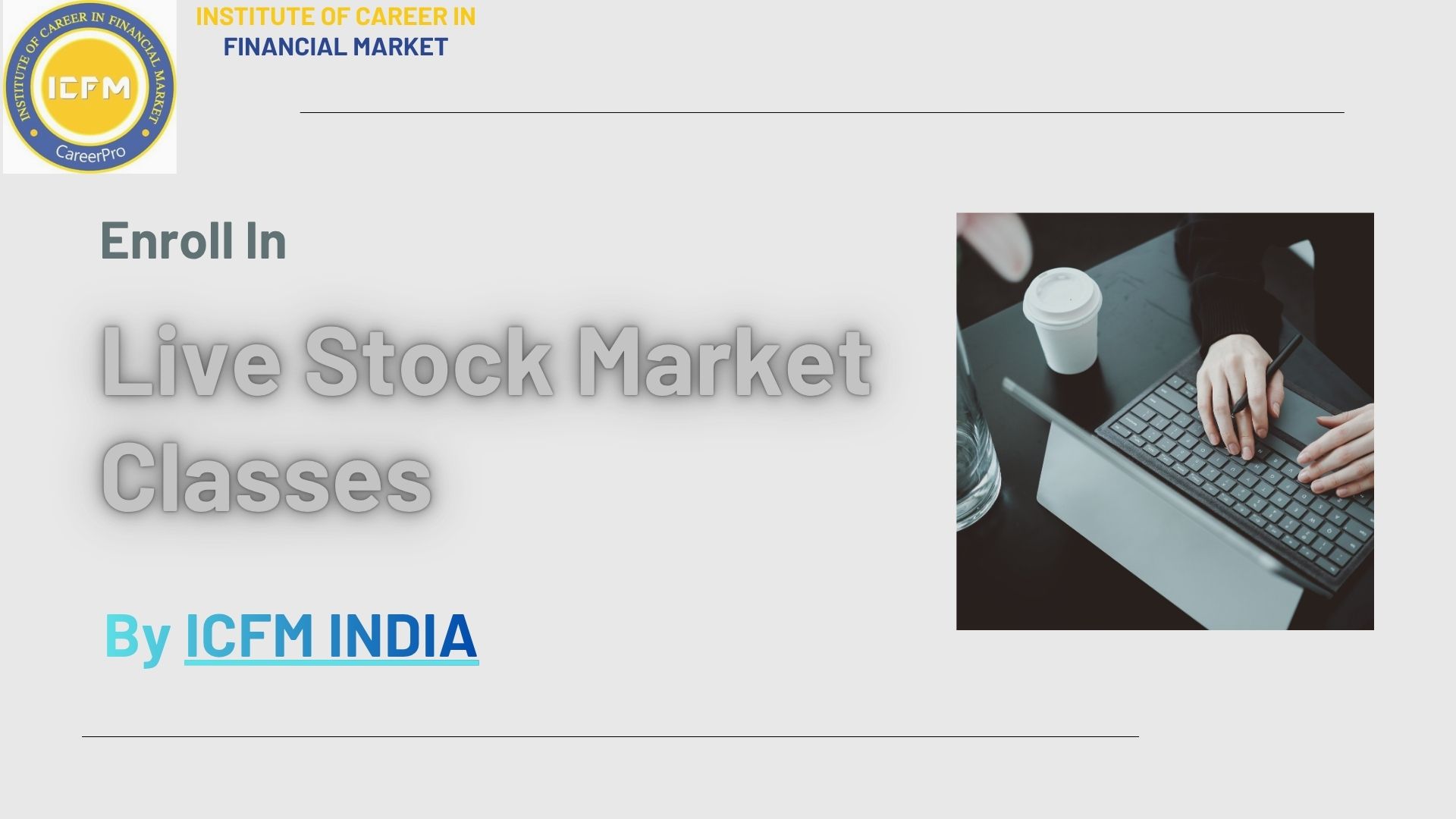 ICFM ITO – Real-Time Live Stock Market Classes 2025 | Learn & Trade Live