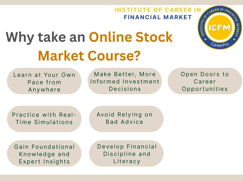 Trade with Technology – Learn from ICFM’s Online Stock Market Course 2025 in Laxmi Nagar!!