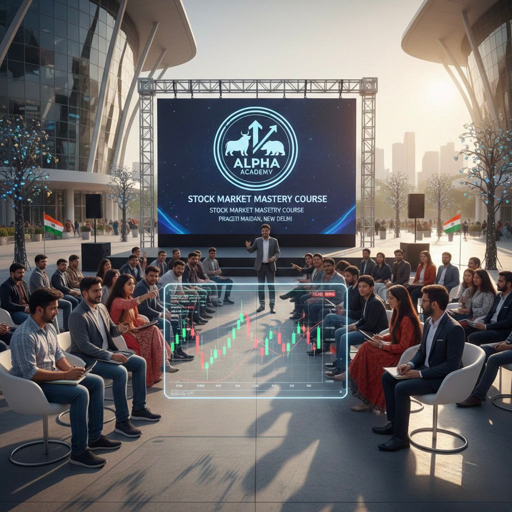 Stock Market Course in Pragati Maidan