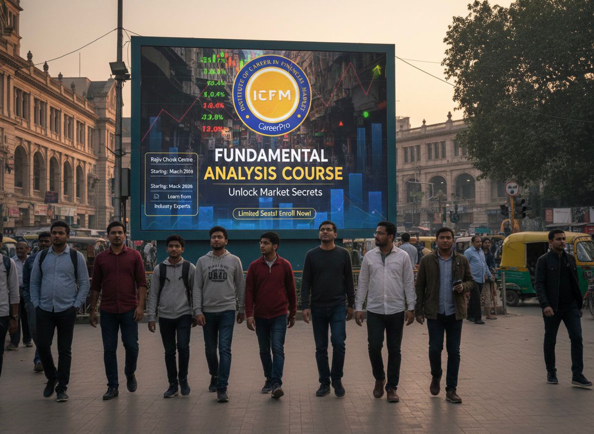 fundamental analysis course in Rajiv Chowk by ICFM India