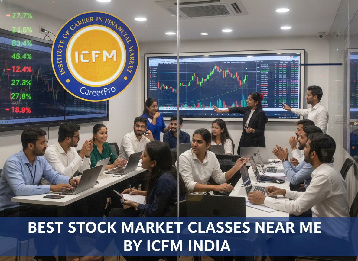 best stock market classes near me by ICFM India