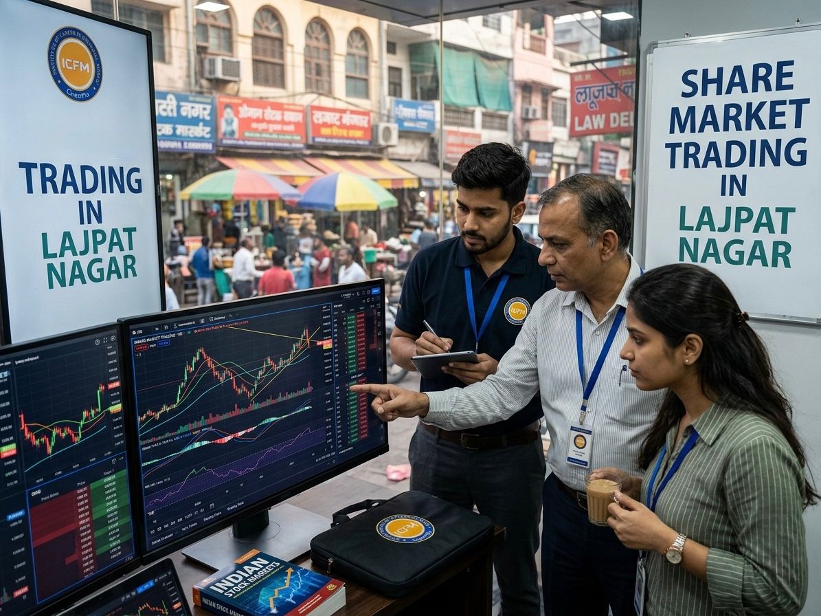 Share Market Trading Course in Lajpat Nagar with Live Market Training by ICFM India