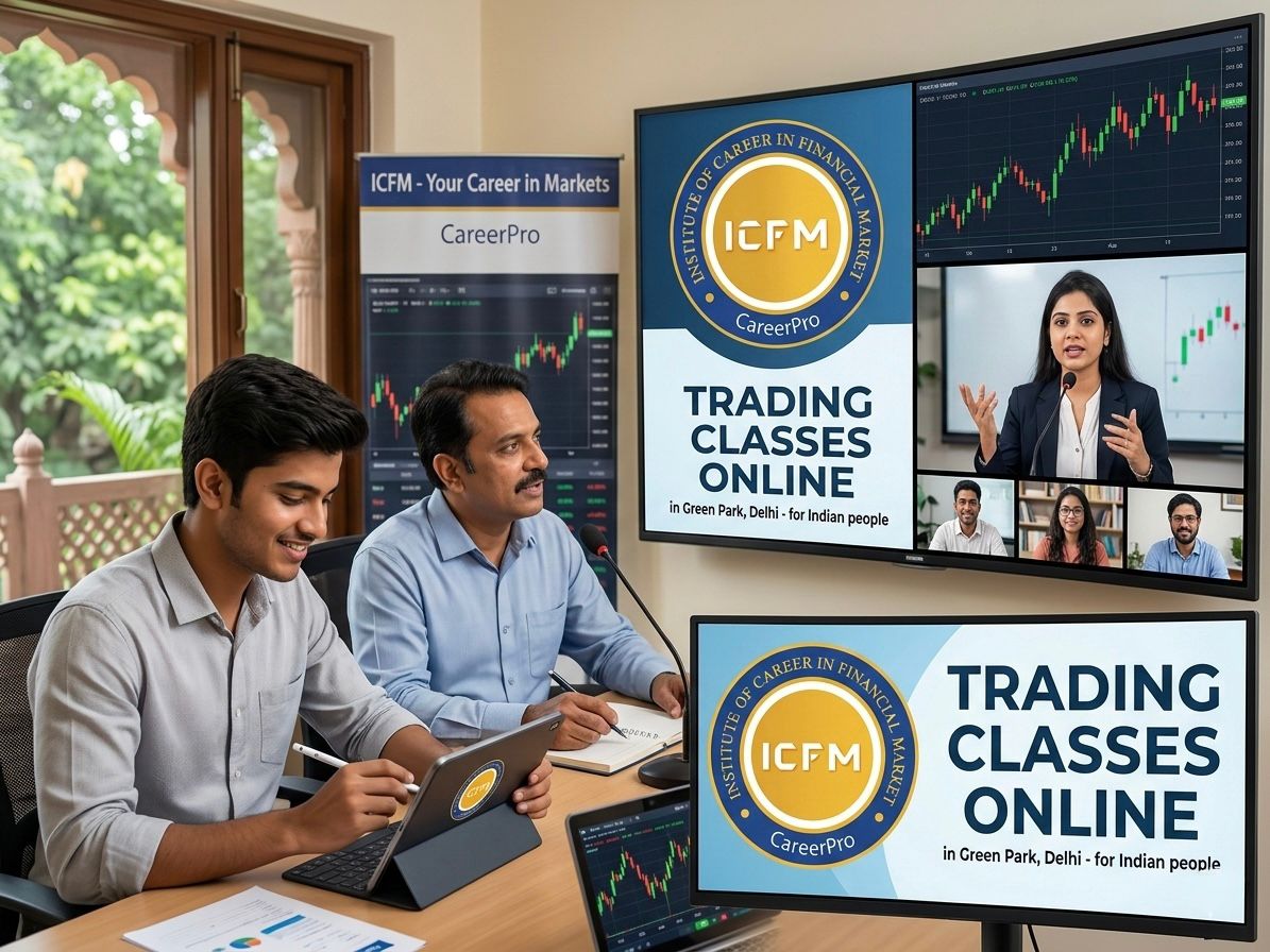 Trading Classes Online in Green Park, 2026 – Learn Stock Market Trading with ICFM India